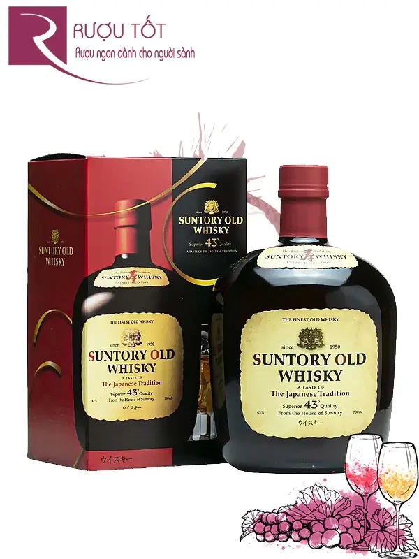 Rượu Suntory Old Whisky Nhật Bản