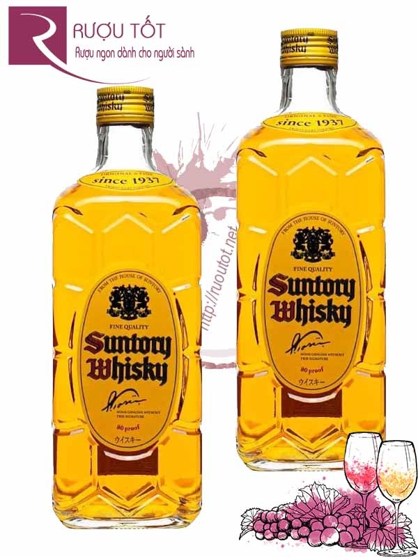 Rượu Suntory Whisky Kakubin 700ml