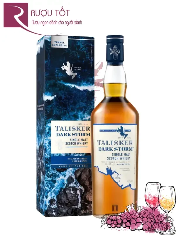 Rượu Talisker Dark Storm 45,8%