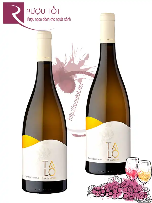 Vang trắng Talo Chardonnay San Marzano 12,5%