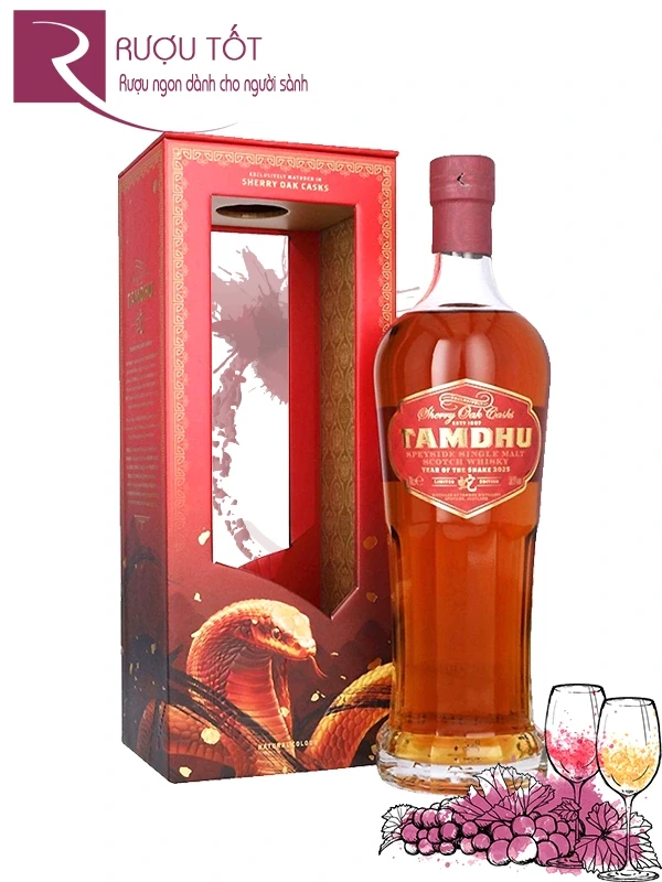 Rượu Tamdhu Year Of The Snake 58,9%