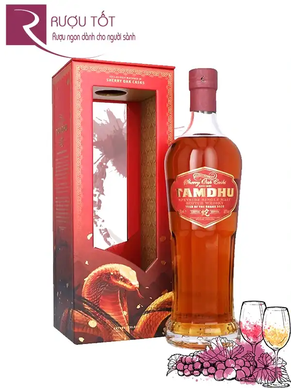 Rượu Tamdhu Year Of The Snake 58,9%