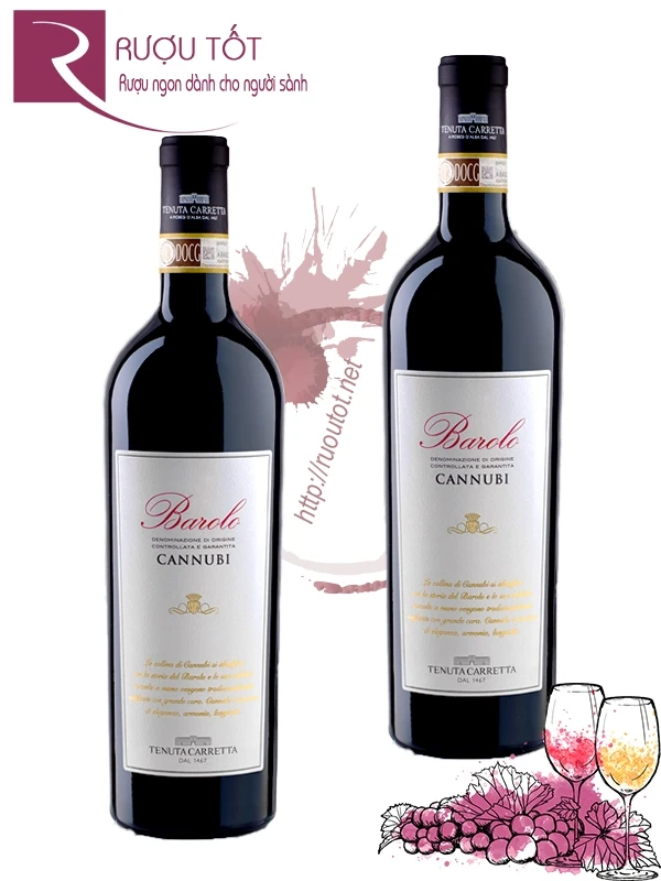 Vang đỏ Tenuta Carretta Barolo Cannubi DOCG