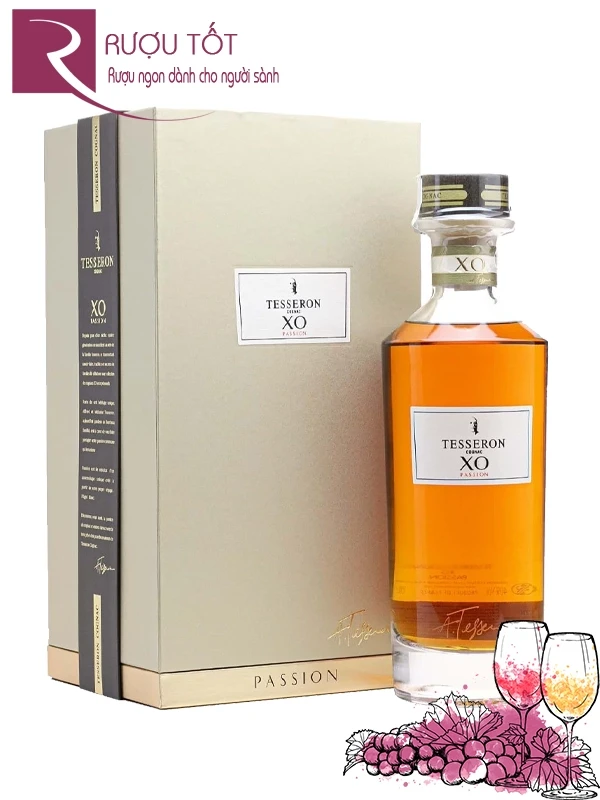 Rượu Cognac Tesseron XO Passion Grande Champagne