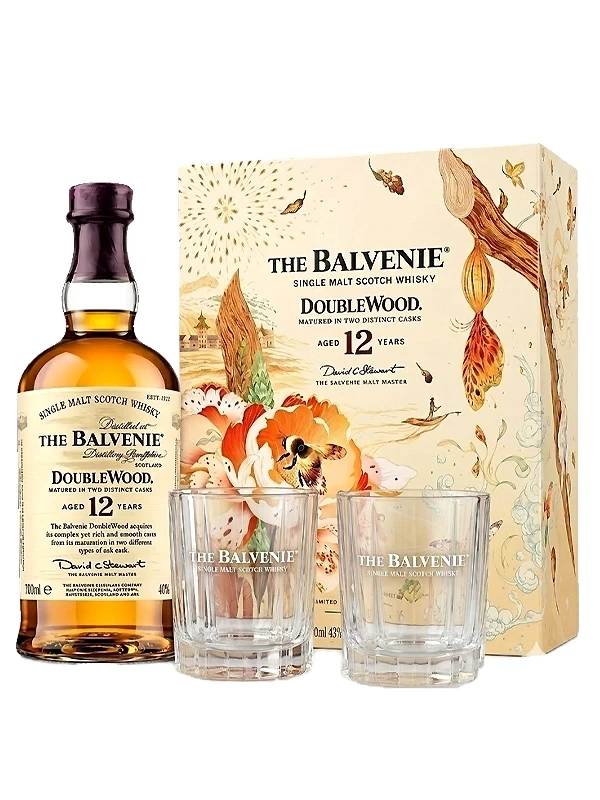 Rượu The Balvenie 12 Double Wood Hộp quà Tết 2027