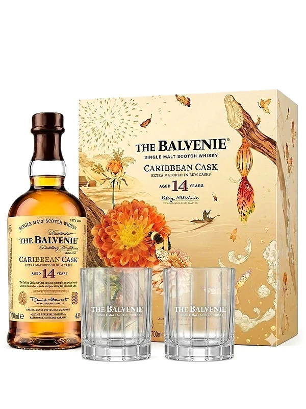 Rượu Balvenie 14 - Sét hộp quà Tết 2027