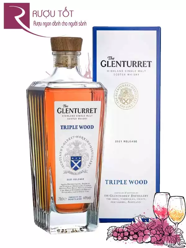 Rượu The Glenturret Triple Wood