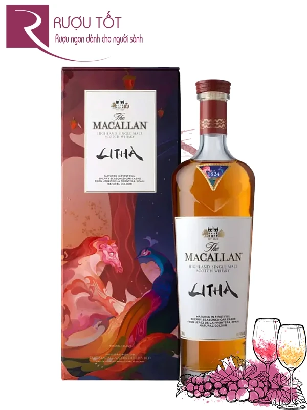 Rượu The Macallan Litha 40% 700ml Scotland