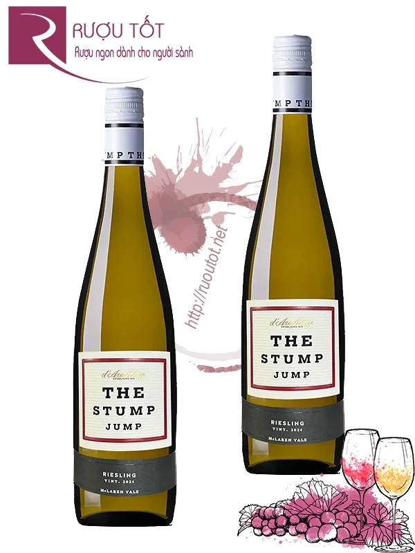 Rượu vang The Stump Jump DArenberg Riesling Hảo hạng