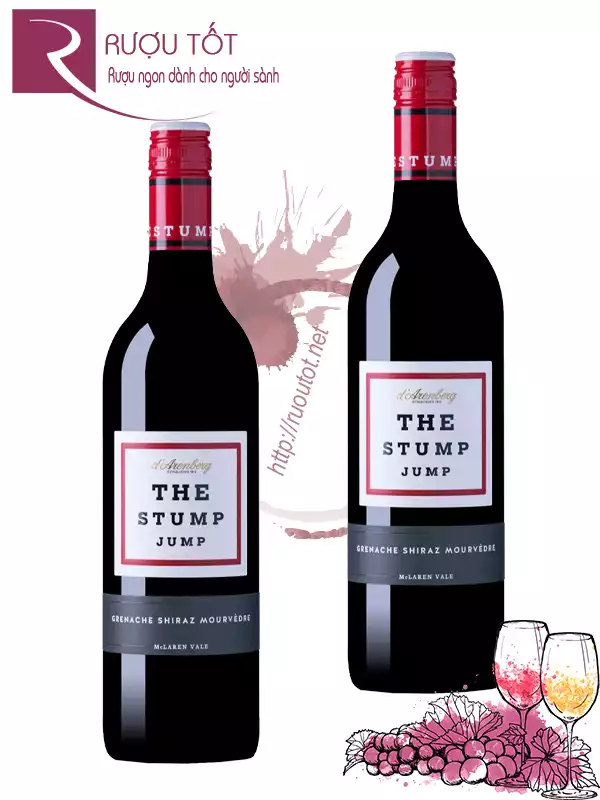 Rượu vang The Stump Jump Grenache Shiraz Mourvedre
