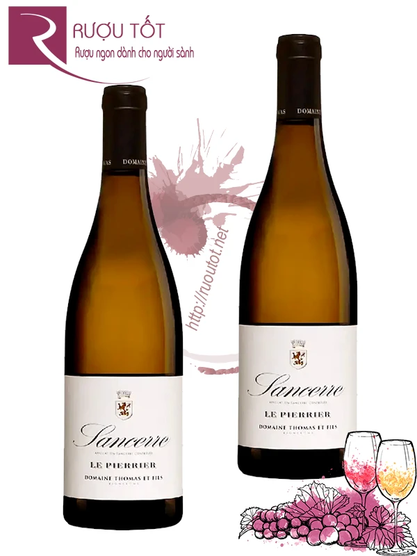 Rượu vang Sancerre Le Pierrier Domaine Thomas et Fils