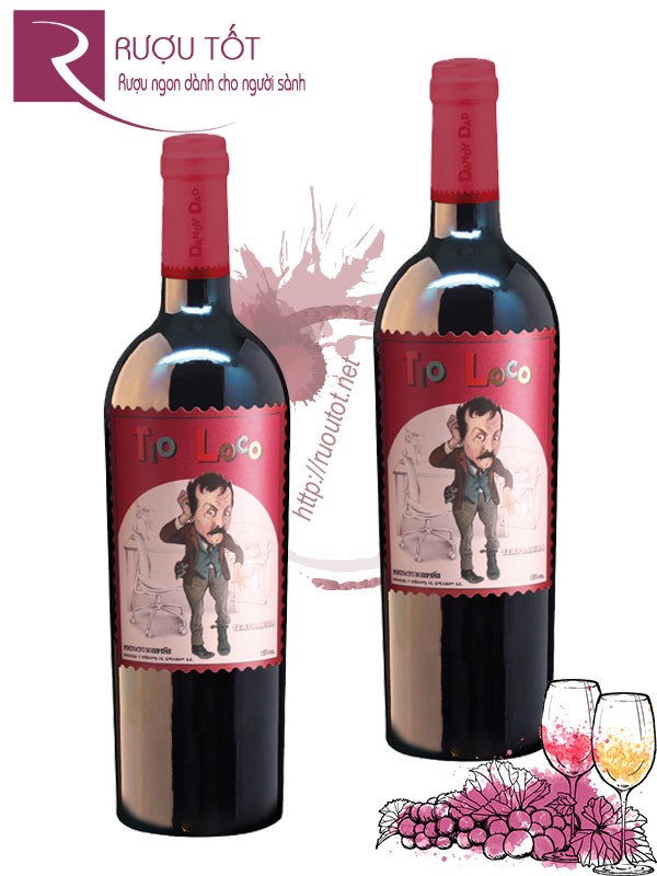 Rượu vang Tio Loco Tempranillo