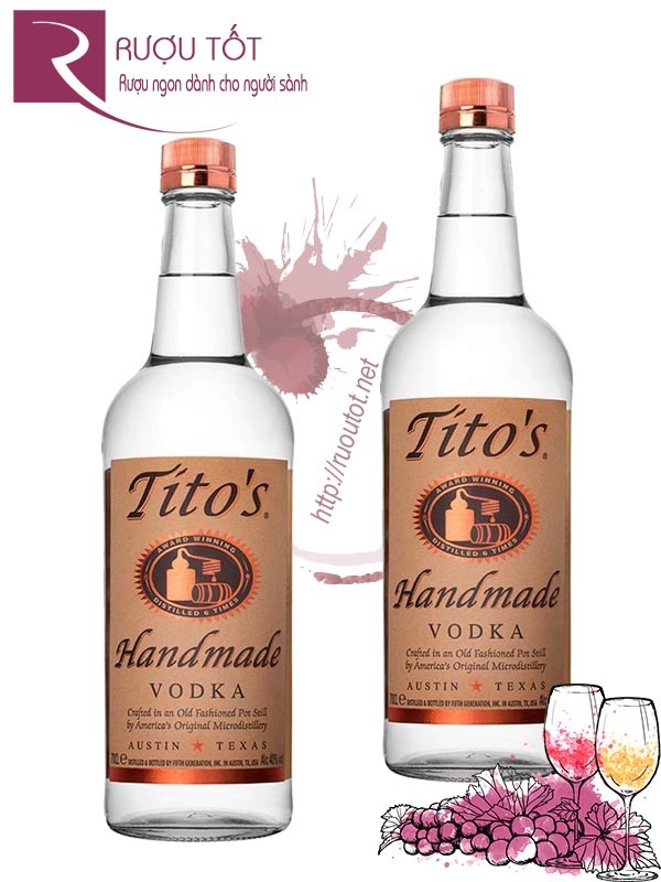 Rượu Tito's Vodka Handmade