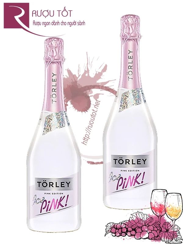 Vang nổ Torley Ice Pink Sparkling Wine