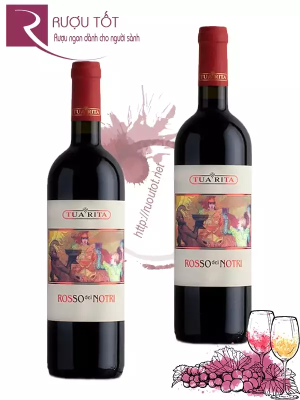 Vang Ý Tua Rita Rosso Dei Notri Toscana