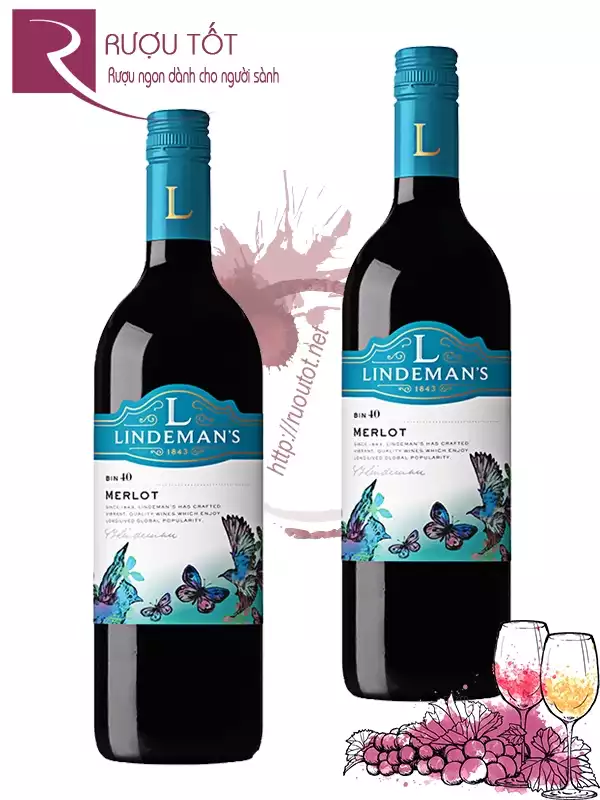 Rượu vang Lindeman's Bin 40 Merlot