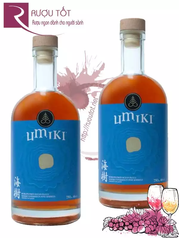 Rượu Umiki Ocean Fused 46%