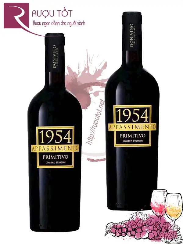 Rượu Vang 1954 Appassimento Primitivo Limited Edition