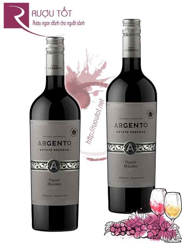 Rượu vang Argento Estate Reserve Malbec Mendoza Cao Cấp