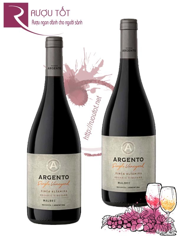 Rượu vang Argento Single Vineyard Finca Altamira Malbec