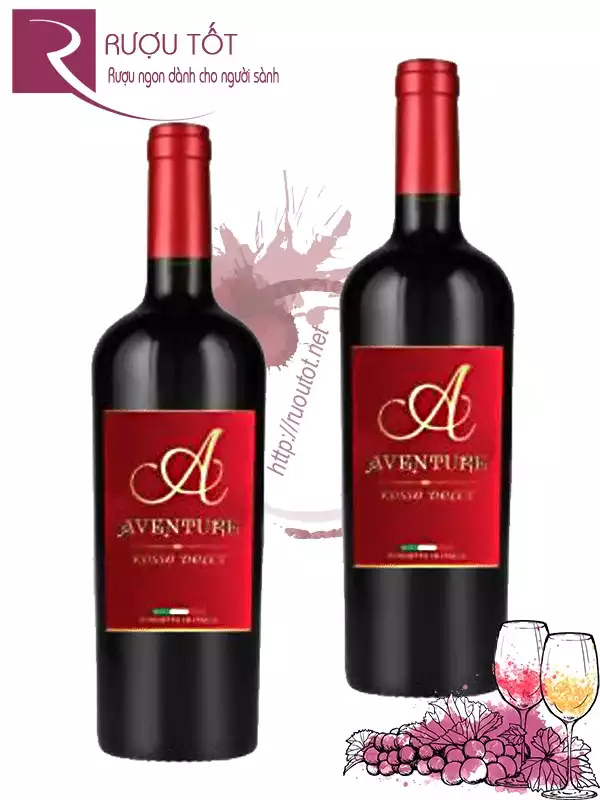 Rượu vang Aventure Rosso Dolce