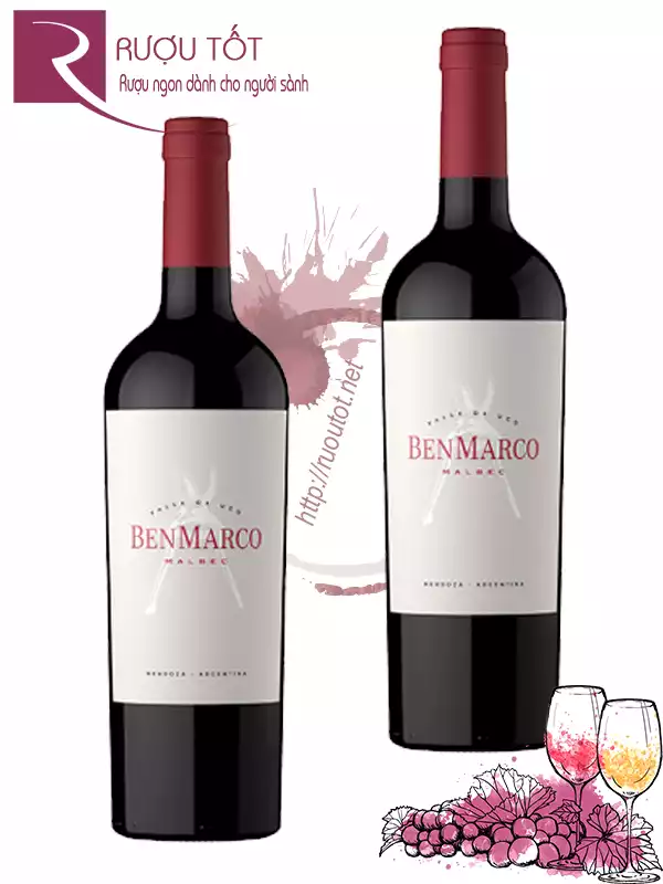 Rượu vang Benmarco Malbec Los Chacayes