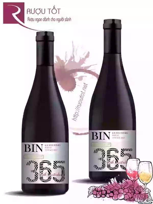 Rượu vang Bin 365 Kaurna Wine Shiraz South Australia