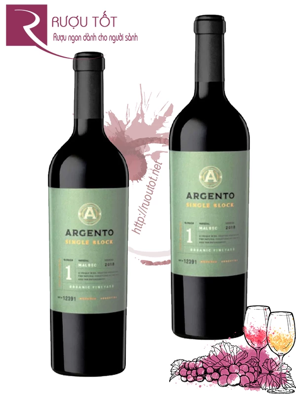 Rượu vang Bodega Argento Single Block 1