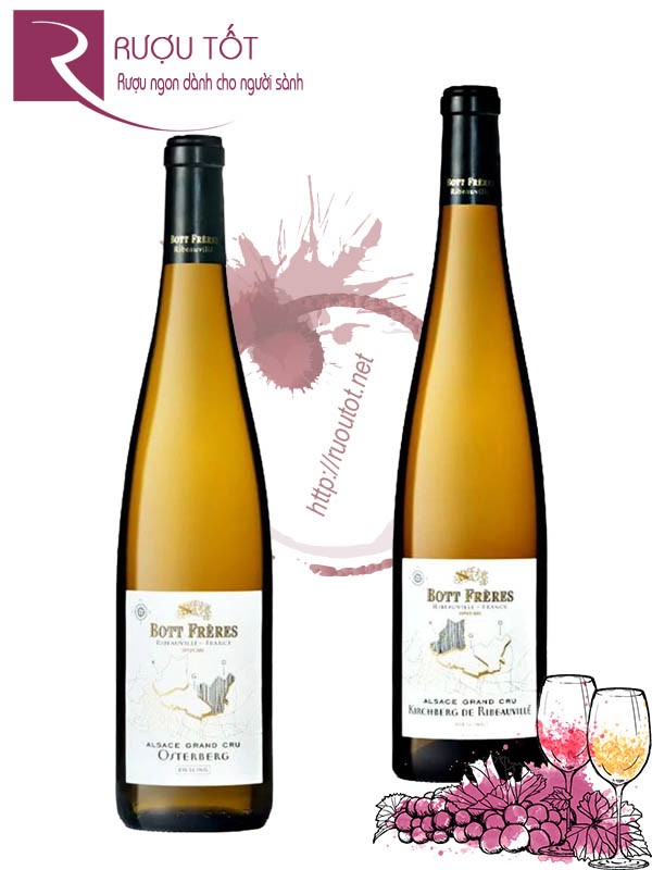 Rượu Vang Pháp Bott Freres Osterberg - Kirchberg
