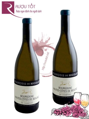 Rượu vang Bourgogne Hautes Côtes de Beaune Francois de Nicolay