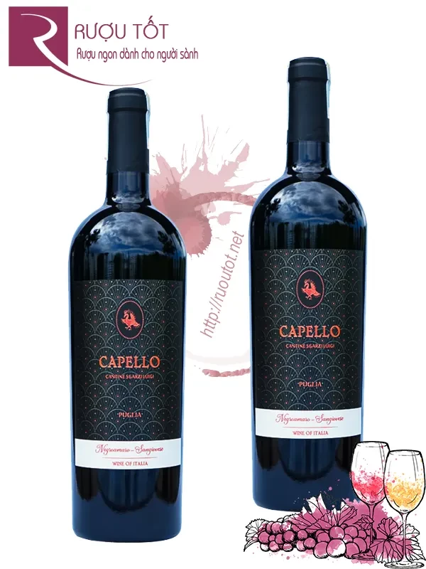 Rượu Vang Capello Puglia 750ml