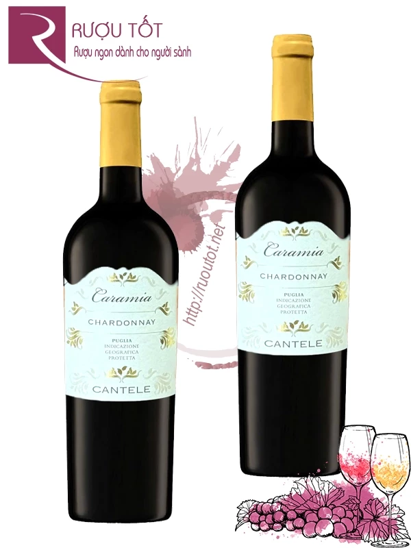 Rượu vang Caramia Chardonnay Puglia IGP