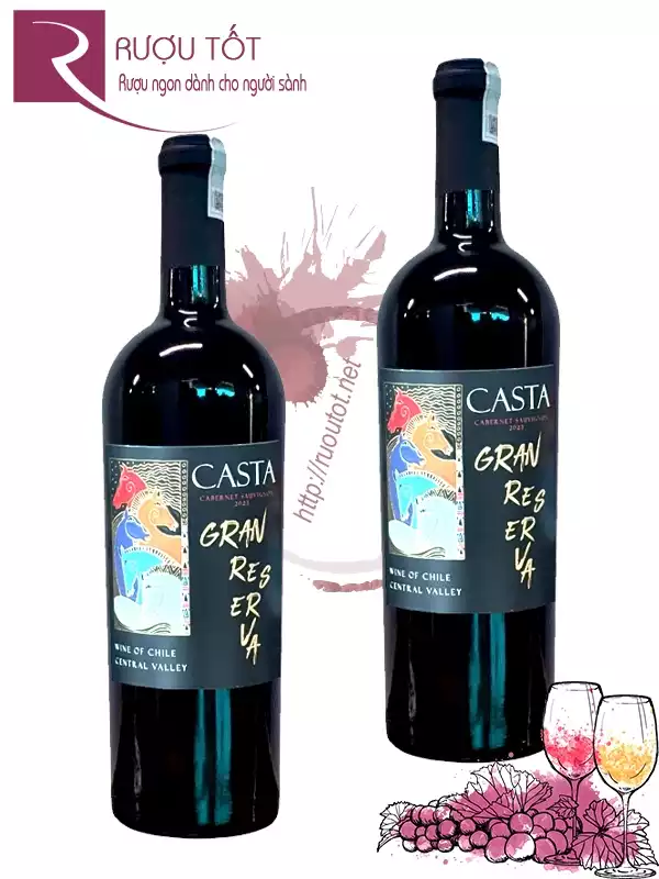 Rượu vang Casta Gran Reserva Cabernet Sauvignon