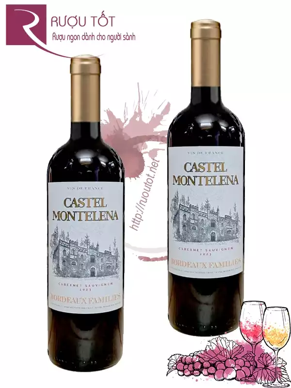 Rượu vang Castel Montelena Bordeaux Families