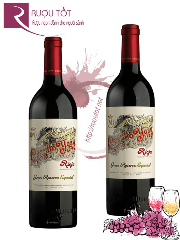 Rượu vang Castillo YGay Gran Reserva Especial Rioja Cao Cấp