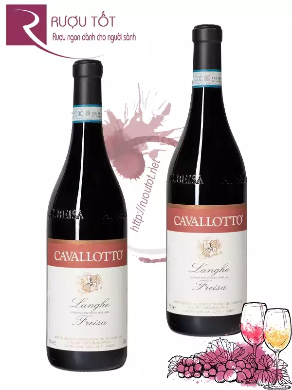 Rượu vang Cavallotto Langhe Freisa DOC