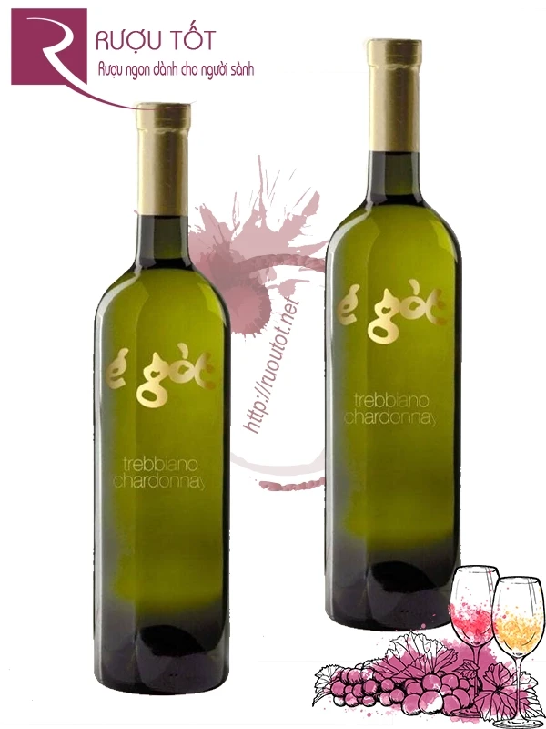 Rượu Vang Cevico E Got Trebbiano Chardonnay Rubicone