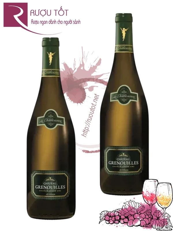 Rượu vang Chablis Grand Cru Grenouilles 750ml 13% Pháp