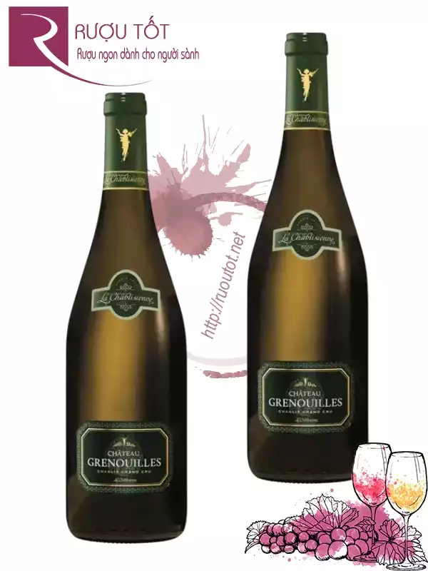 Rượu vang Chablis Grand Cru Grenouilles 750ml 13% Pháp