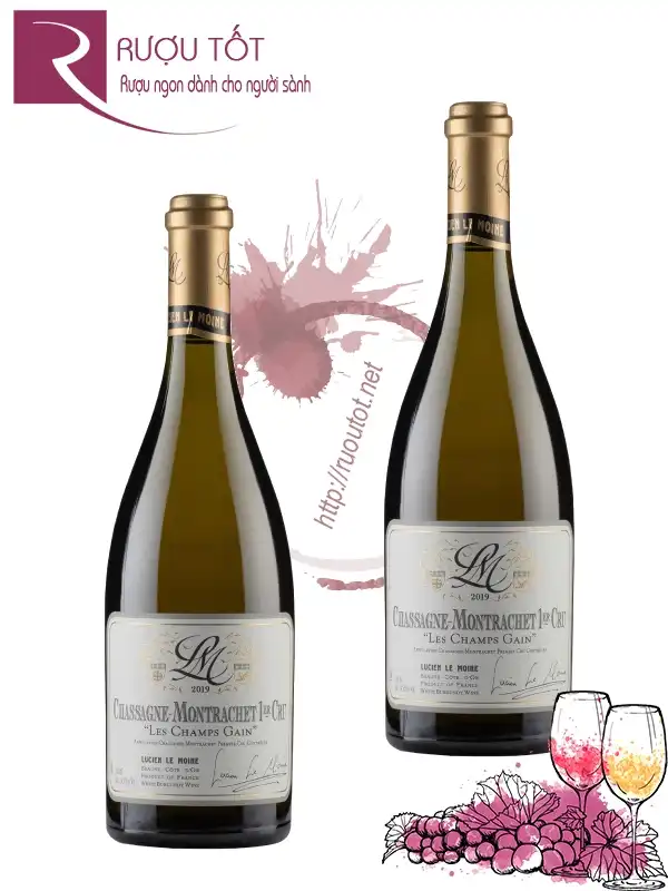 Rượu Vang Pháp Champs Gains Lucien Le Moine