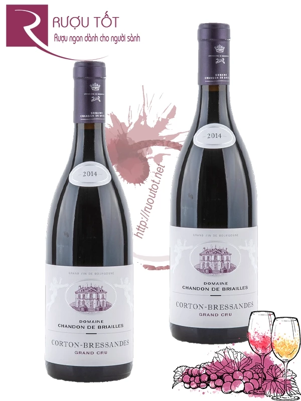 Rượu Corton Les Bressandes Grand Cru Domaine Chandon de Briailles