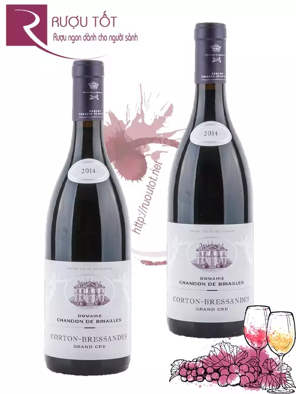 Rượu Corton Les Bressandes Grand Cru Domaine Chandon de Briailles