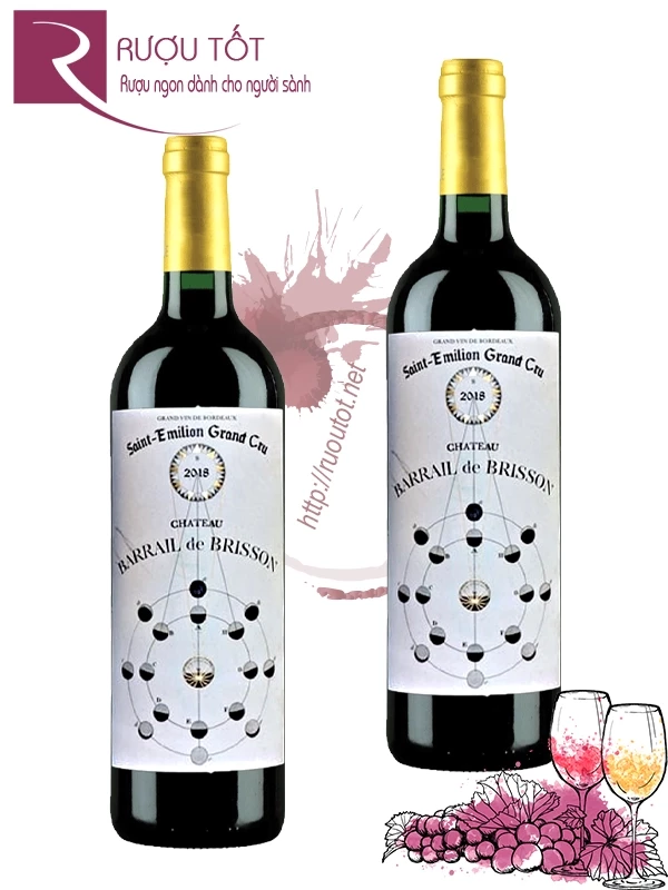 Rượu vang Chateau Barrail De Brisson Saint Emillion Grand Cru