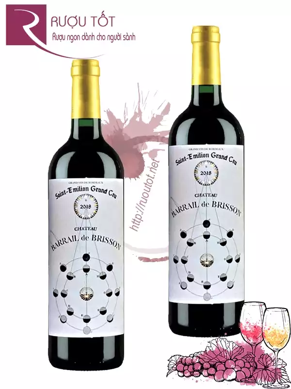 Rượu vang Chateau Barrail De Brisson Saint Emillion Grand Cru