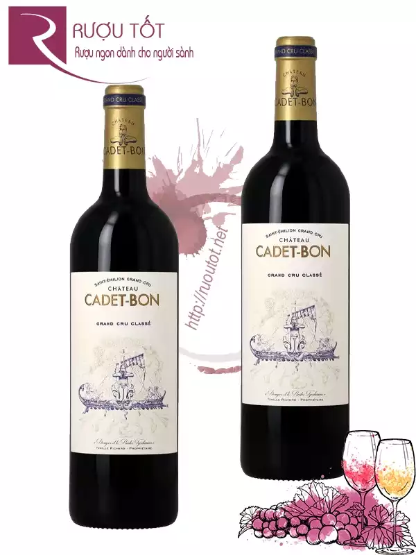 Vang Pháp Chateau Cadet Bon Saint Emilion Grand Cru Classe