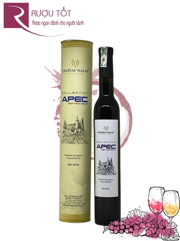 Rượu Vang Chateau Dalat APEC Collection 375ml