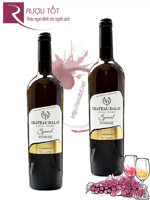 Rượu Vang Chateau Dalat Special Chardonnay 750ml
