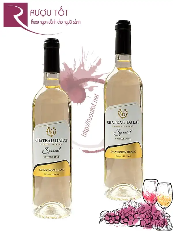 Rượu Vang Chateau Dalat Special Sauvignon Blanc