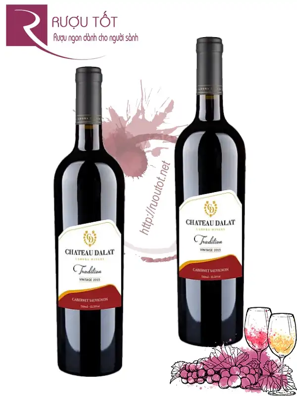 Rượu Vang Chateau Dalat Tradition Cabernet Sauvignon