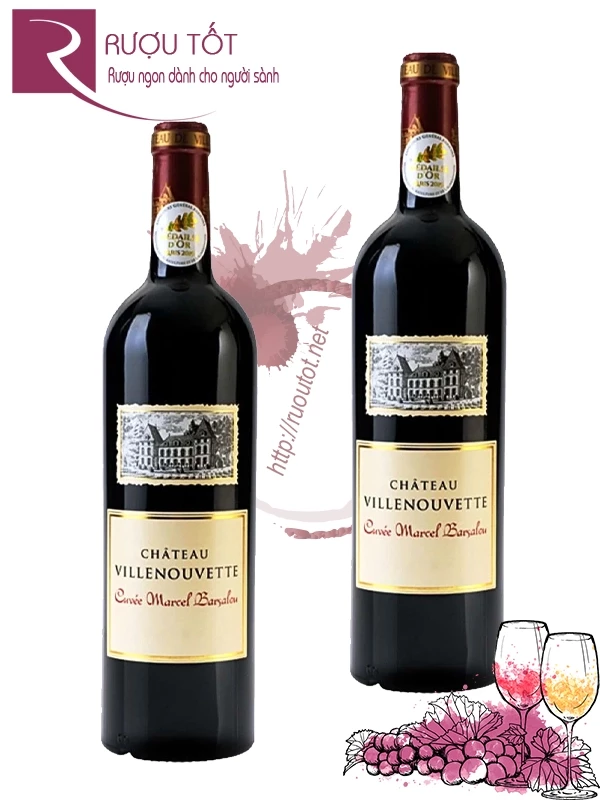 Rượu Vang Chateau de Villenouvette Cuvee Marcel Barsalou